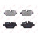 Колодки тормозные дисковые задний для BMW 1(E81,E87,F20), 3(E90,E92) <b>LYNXauto BD-1430</b>