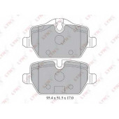 Колодки тормозные дисковые задний для BMW 1(E81,E87,F20), 3(E90,E92) <b>LYNXauto BD-1430</b>