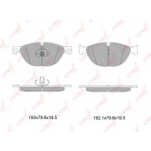 Колодки тормозные дисковые передний для BMW 5(F07,F10,F11,F18), 6(F06,F12,F13), 7(F01,F02,F03,F04) <b>LYNXauto BD-1431</b>