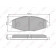 Колодки тормозные дисковые передний для CHERY QQ3 / CHEVROLET MATIZ(M200,M250), SPARK / DAEWOO LANOS(KLAT), MATIZ(KLYA) <b>LYNXauto BD-1801</b>