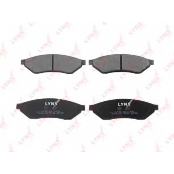 Колодки тормозные дисковые задний для CHEVROLET EPICA(KL1#), EVANDA / DAEWOO EVANDA(KLAL), LACETTI, MAGNUS, TOSCA <b>LYNXauto BD-1804</b>-1