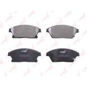 Колодки тормозные дисковые передний для CHEVROLET CRUZE, ORLANDO, TRACKER, VOLT / DAIHATSU CHARADE / OPEL AMPERA, ASTRA GTC J, ASTRA, MOKKA, ZAFIRA <b>LYNXauto BD-1813</b>-1