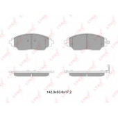 Колодки тормозные дисковые <b>LYNXauto BD-1818</b>