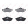 Колодки тормозные дисковые передний для CITROEN C2(JM#), C3(FC#) <b>LYNXauto BD-2204</b>