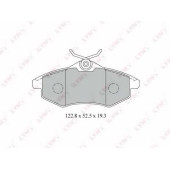 Колодки тормозные дисковые передний для CITROEN C2(JM#), C3(FC#) <b>LYNXauto BD-2204</b>