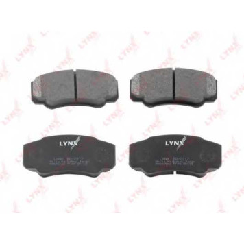 Колодки тормозные дисковые задний для CITROEN JUMPER(230,230L,230P,244,Z#) / FIAT DUCATO(230,230L,244,Z#) / PEUGEOT BOXER(230L,230P,244,Z#,ZCT#) <b>LYNXauto BD-2217</b>-1