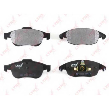 Колодки тормозные дисковые передний для CITROEN BERLINGO(B9), C4(B7,UA#,UD#), DS4 / PEUGEOT 5008, PARTNER <b>LYNXauto BD-2223</b>-1