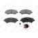 Колодки тормозные дисковые передний для CITROEN JUMPER / FIAT DUCATO(250,290) / PEUGEOT BOXER <b>LYNXauto BD-2829</b>