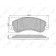 Колодки тормозные дисковые передний для FORD TRANSIT TOURNEO, TRANSIT / VW AMAROK(2H#,S1B) <b>LYNXauto BD-3002</b>