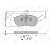 Колодки тормозные дисковые передний для FORD FOCUS(DAW,DBW,DFW,DNW) <b>LYNXauto BD-3009</b>