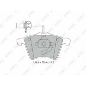 Колодки тормозные дисковые передний для FORD GALAXY(WGR) / VW SHARAN(7M6,7M8,7M9) <b>LYNXauto BD-3026</b>