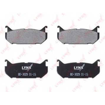 Колодки тормозные дисковые задний для MAZDA 626(GE,GF), MX-6(GE), XEDOS 6(CA) <b>LYNXauto BD-3029</b>-1
