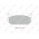 Колодки тормозные дисковые задний для MAZDA 626(GE,GF), MX-6(GE), XEDOS 6(CA) <b>LYNXauto BD-3029</b>