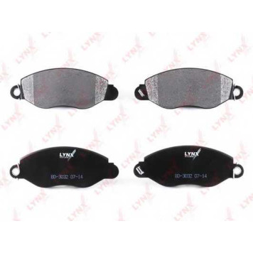Колодки тормозные дисковые передний для FORD TRANSIT(FA# #,FB# #,FC# #,FD# #,FM# #,FN# #,FS# #,FZ# #) <b>LYNXauto BD-3032</b>-1
