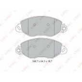 Колодки тормозные дисковые передний для FORD TRANSIT(FA# #,FB# #,FC# #,FD# #,FM# #,FN# #,FS# #,FZ# #) <b>LYNXauto BD-3032</b>