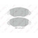 Колодки тормозные дисковые передний для FORD TRANSIT(FA# #,FB# #,FC# #,FD# #,FM# #,FN# #,FS# #,FZ# #) <b>LYNXauto BD-3032</b>