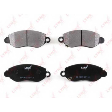 Колодки тормозные дисковые передний для FORD TRANSIT(FA# #,FB# #,FC# #,FD# #,FM# #,FN# #,FS# #,FZ# #) <b>LYNXauto BD-3033</b>-1