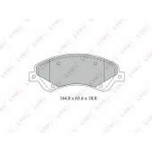 Колодки тормозные дисковые передний для FORD TRANSIT TOURNEO, TRANSIT <b>LYNXauto BD-3034</b>