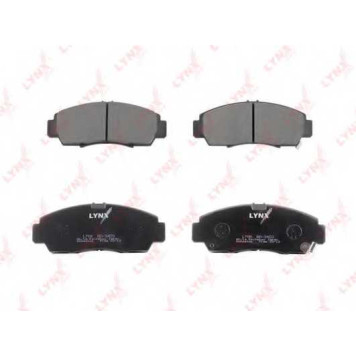 Колодки тормозные дисковые передний для HONDA ACCORD, CIVIC, FR, ODYSSEY, SHUTTLE, STEPWGN, STREAM <b>LYNXauto BD-3403</b>-1