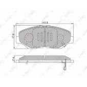 Колодки тормозные дисковые передний для HONDA ACCORD(CM), CR(RD#) <b>LYNXauto BD-3404</b>