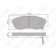 Колодки тормозные дисковые передний для HONDA CIVIC(ES) <b>LYNXauto BD-3410</b>