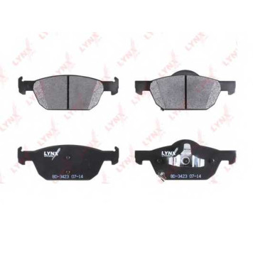 Колодки тормозные дисковые передний для HONDA ACCORD(CU), CIVIC(FB,FG,FK) <b>LYNXauto BD-3423</b>-1