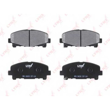 Колодки тормозные дисковые передний для HONDA ACCORD(CU) <b>LYNXauto BD-3424</b>-1