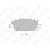 Колодки тормозные дисковые передний для HONDA CIVIC(FA,FD,FK,FN) <b>LYNXauto BD-3427</b>