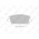 Колодки тормозные дисковые передний для HONDA CIVIC(FA,FD,FK,FN) <b>LYNXauto BD-3427</b>