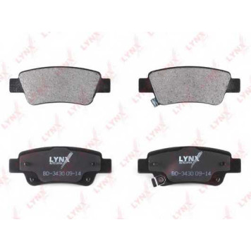 Колодки тормозные дисковые задний для HONDA CR(RE) <b>LYNXauto BD-3430</b>-1