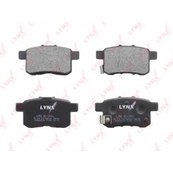 Колодки тормозные дисковые задний для HONDA ACCORD(CP,CU) <b>LYNXauto BD-3431</b>-1