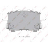 Колодки тормозные дисковые задний для HONDA ACCORD(CP,CU) <b>LYNXauto BD-3431</b>