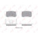 Колодки тормозные дисковые задний для HONDA ACCORD(CU), CIVIC(FA,FD), CR(RD#,RE), FR(BE) <b>LYNXauto BD-3434</b>