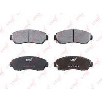 Колодки тормозные дисковые передний для HONDA CR(RE) <b>LYNXauto BD-3435</b>-1