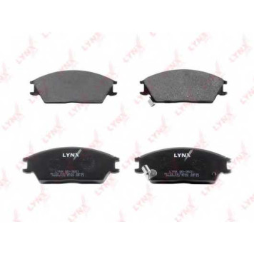 Колодки тормозные дисковые передний для HYUNDAI ACCENT(LC,X-3), LANTRA(J-1), PONY / EXCEL(X-2), PONY(X-2), S(SLC) / MAZDA 3(BK) <b>LYNXauto BD-3601</b>-1