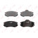 Колодки тормозные дисковые передний для HYUNDAI COUPE, ELANTRA, SONATA, TIBURON, TUCSON / KIA MAGENTIS, OPTIMA, SOUL, SPORTAGE <b>LYNXauto BD-3602</b>