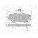 Колодки тормозные дисковые передний для HYUNDAI GRACE, H-1, H100(P), PORTER <b>LYNXauto BD-3604</b>