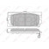Колодки тормозные дисковые задний для HYUNDAI TERRACAN(HP) <b>LYNXauto BD-3606</b>