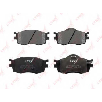 Колодки тормозные дисковые передний для HYUNDAI ACCENT(MC), i20(PB,PBT) / KIA RIO(JB) <b>LYNXauto BD-3608</b>-1