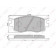 Колодки тормозные дисковые передний для HYUNDAI ACCENT(MC), i20(PB,PBT) / KIA RIO(JB) <b>LYNXauto BD-3608</b>