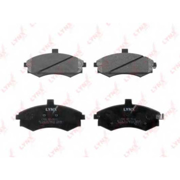 Колодки тормозные дисковые передний для HYUNDAI ELANTRA(XD), MATRIX(FC) <b>LYNXauto BD-3611</b>-1