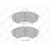 Колодки тормозные дисковые передний для HYUNDAI ELANTRA(XD), MATRIX(FC) <b>LYNXauto BD-3611</b>