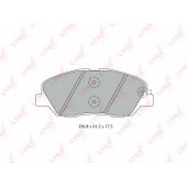 Колодки тормозные дисковые передний для HYUNDAI SANTA FE(CM) / KIA SORENTO(XM) <b>LYNXauto BD-3615</b>