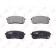Колодки тормозные дисковые задний для HYUNDAI H-1 Travel(TQ), H-1(TQ), ix55 / KIA CARNIVAL / GRAND CARNIVAL(VQ) <b>LYNXauto BD-3626</b>