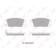 Колодки тормозные дисковые передний для HYUNDAI GRANDEUR(TG), SONATA(EF,NF,YF), TUCSON(JM) / KIA MAGENTIS(GD,MG), OPIRUS(GH), SPORTAGE(JE#,KM#) <b>LYNXauto BD-3629</b>