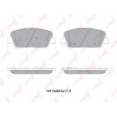 Колодки тормозные дисковые <b>LYNXauto BD-3631</b>