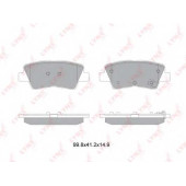 Колодки тормозные дисковые <b>LYNXauto BD-3632</b>