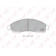 Колодки тормозные дисковые для ISUZU D-MAX(8DH) / MITSUBISHI LANCER(CY/Z#A) <b>LYNXauto BD-3804</b>
