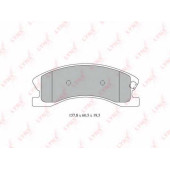 Колодки тормозные дисковые передний для JEEP GRAND CHEROKEE(WG,WJ) <b>LYNXauto BD-4201</b>