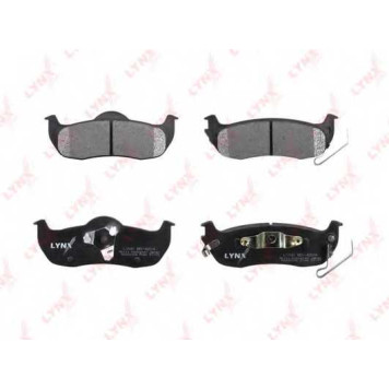 Колодки тормозные дисковые задний для JEEP COMMANDER(XK), GRAND CHEROKEE(WG,WH,WJ,WK) <b>LYNXauto BD-4204</b>-1